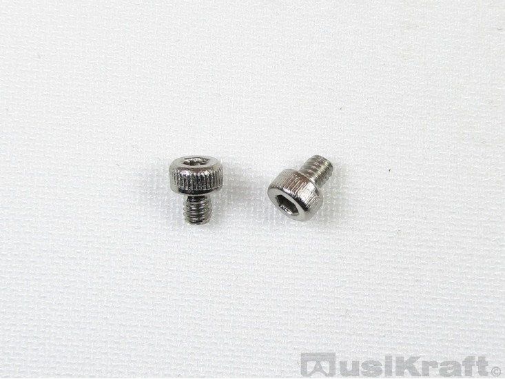 M2.5 x 3mm Stainless Steel 304, Allen hex cap screws (pair)