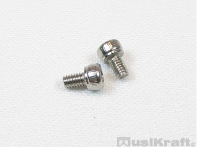M2.5 x 4mm Stainless Steel 304, Allen hex cap screws (pair)