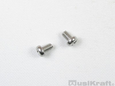 M2.5 x 4mm Stainless Steel 304, Pan Head Phillips screw (pair)