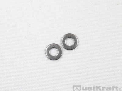 M2.5 x 6mm x 0.5mm Stainless Steel 304, Flat washers (pair)