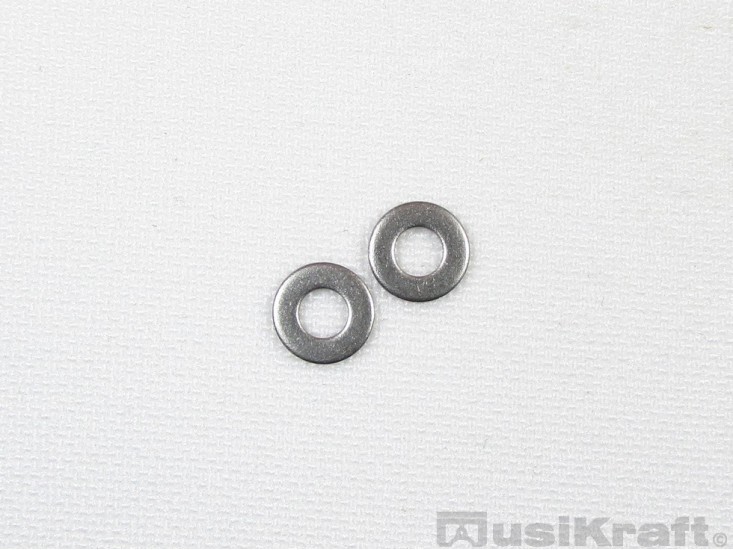 M2.5 x 6mm x 0.5mm Stainless Steel 304, Flat washers (pair)