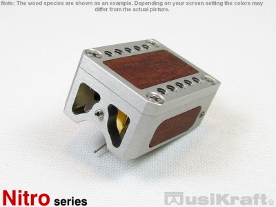 Audio MusiKraft Clear Anodized Aluminum Nitro 2 Cartridge